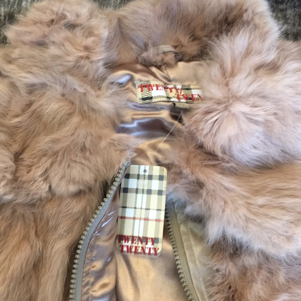 Twenty twenty 100% Rabbit fur vest - Picture 5 of 6